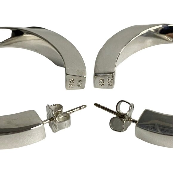 TIFFANY Silver Earrings - Picture 2 of 4